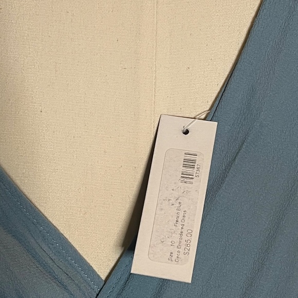 NWT Trashy Diva Deco Embroidered Dress in French Blue US 10 - Picture 11 of 12